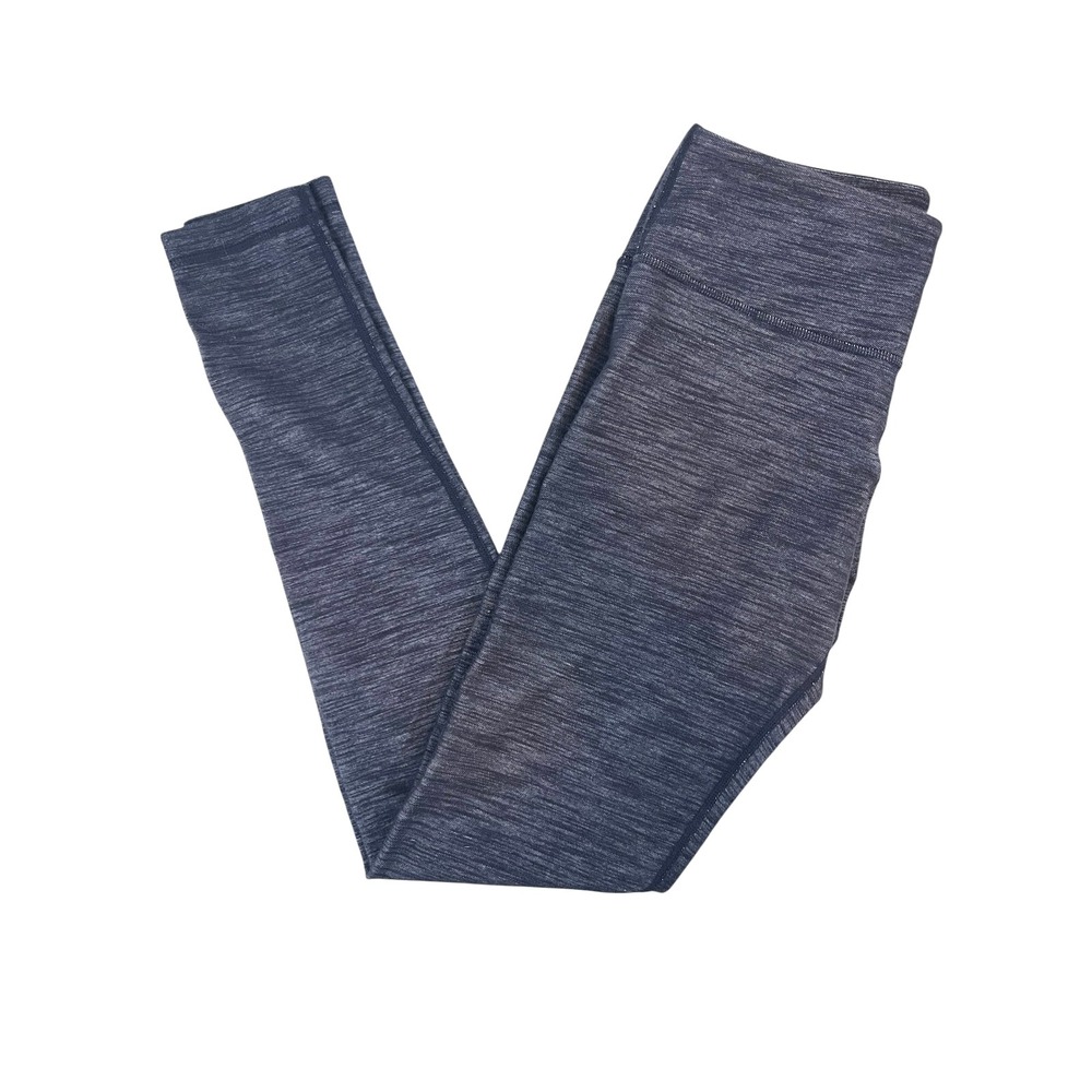 Lululemon‎ Women's Space Dye Leggings Heathered Blue Align Yoga Tight 6